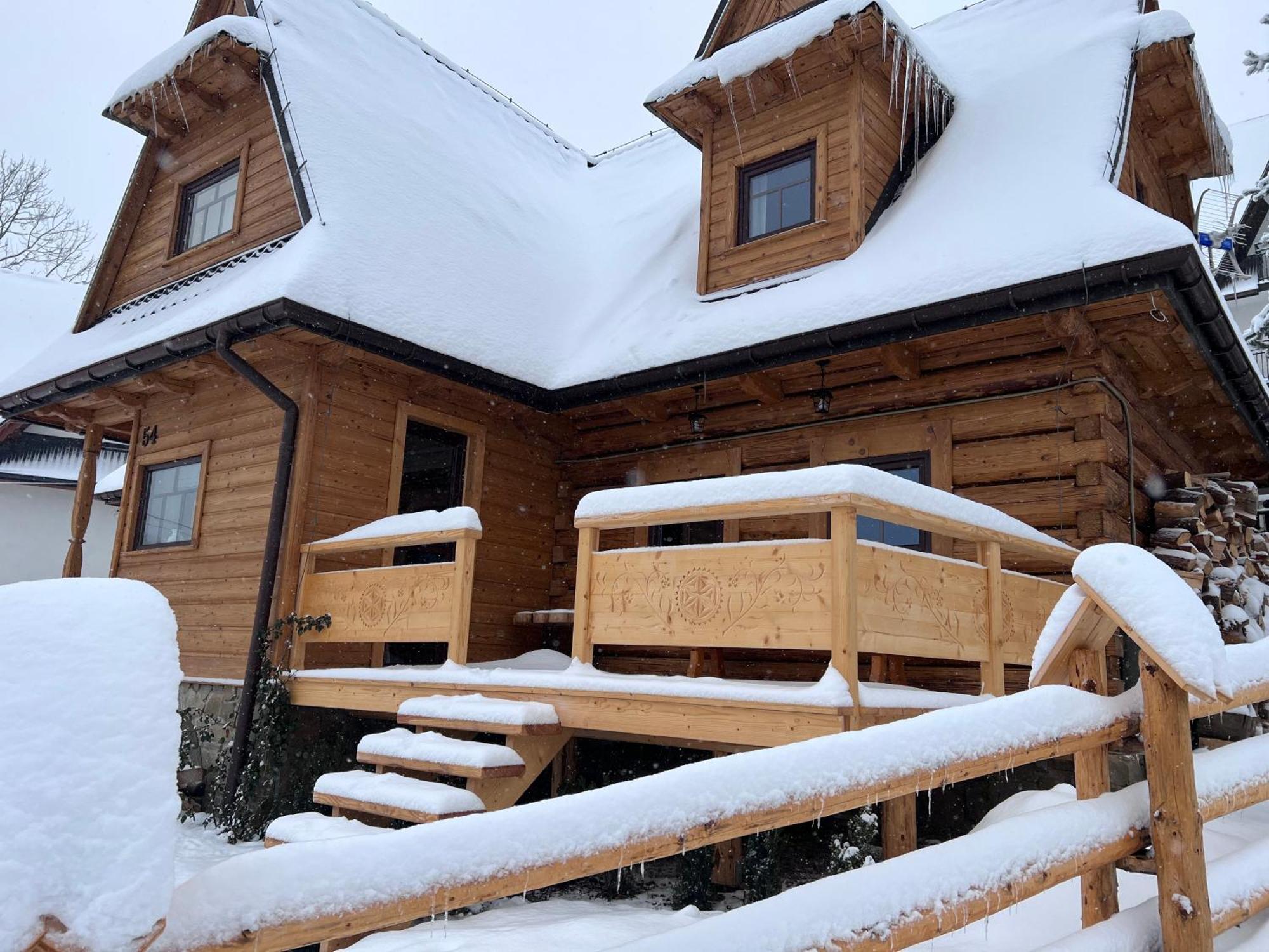 Lobrotno Gazdzina - Goralska Chalupa Na Wylacznosc Villa Bukowina Tatrzanska Exterior photo