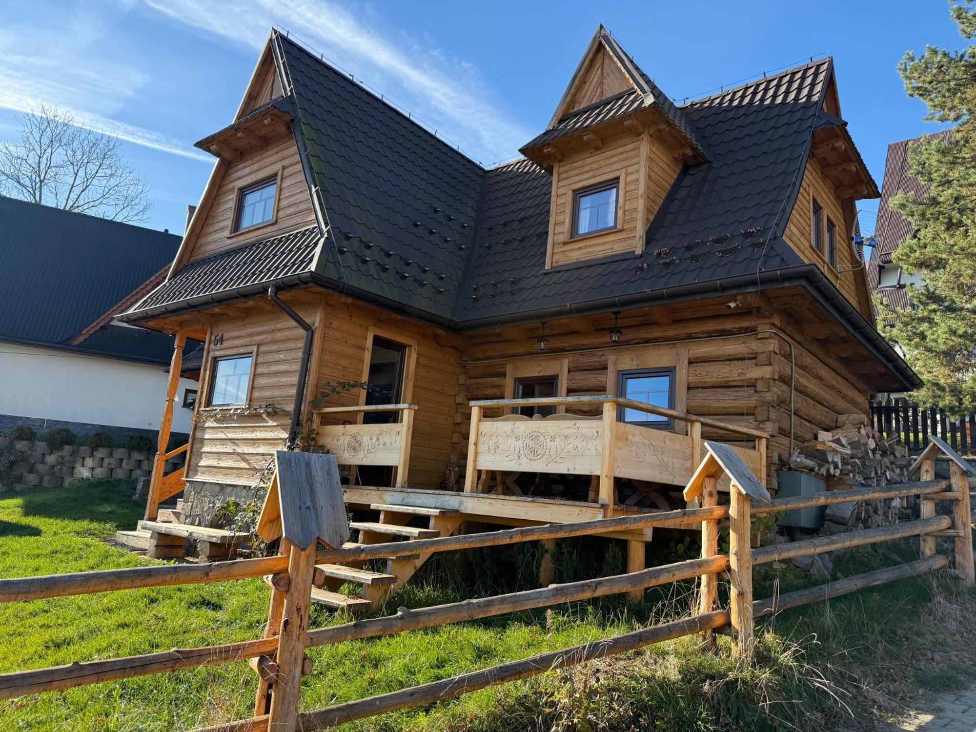 Lobrotno Gazdzina - Goralska Chalupa Na Wylacznosc Villa Bukowina Tatrzanska Exterior photo